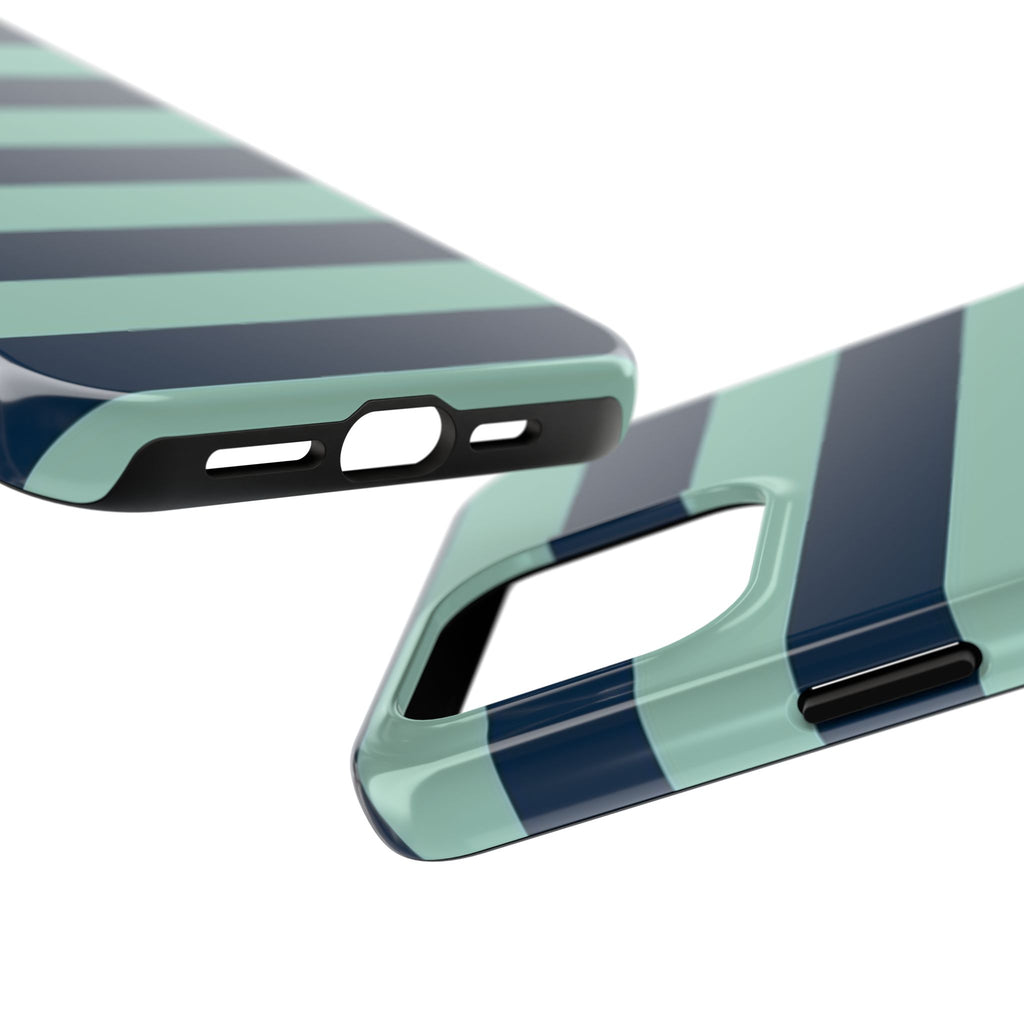 Navy and Teal Phone Case