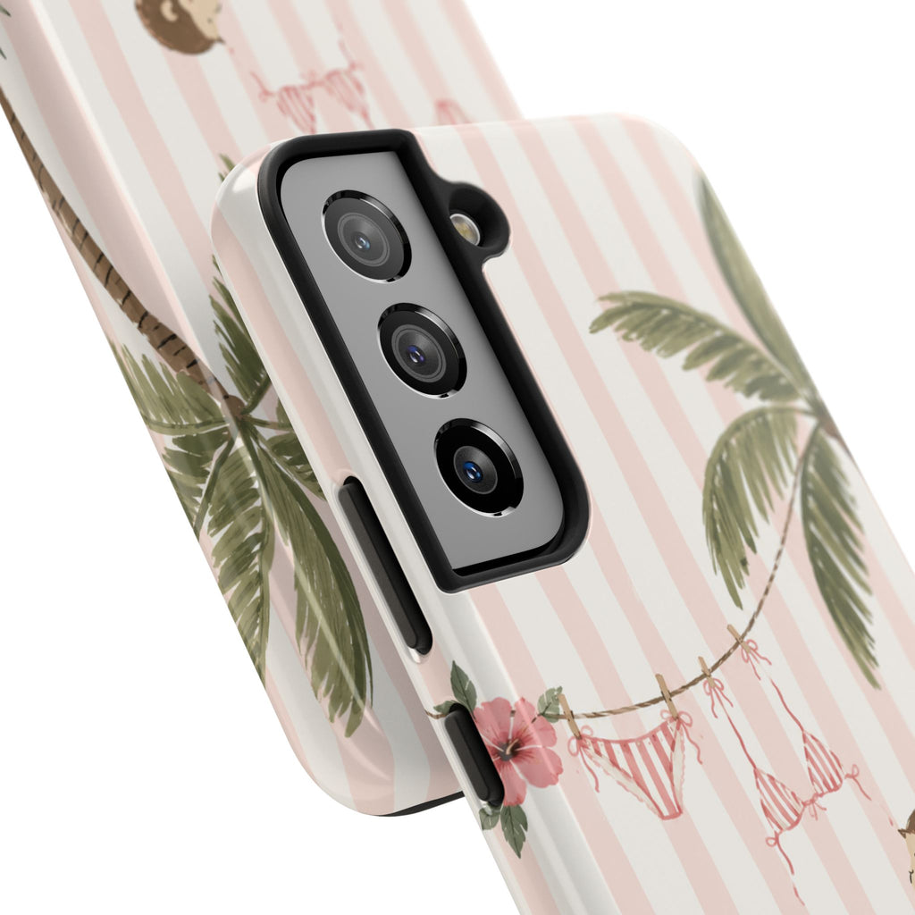Pink Curious George Phone Case