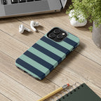 Navy and Teal Phone Case