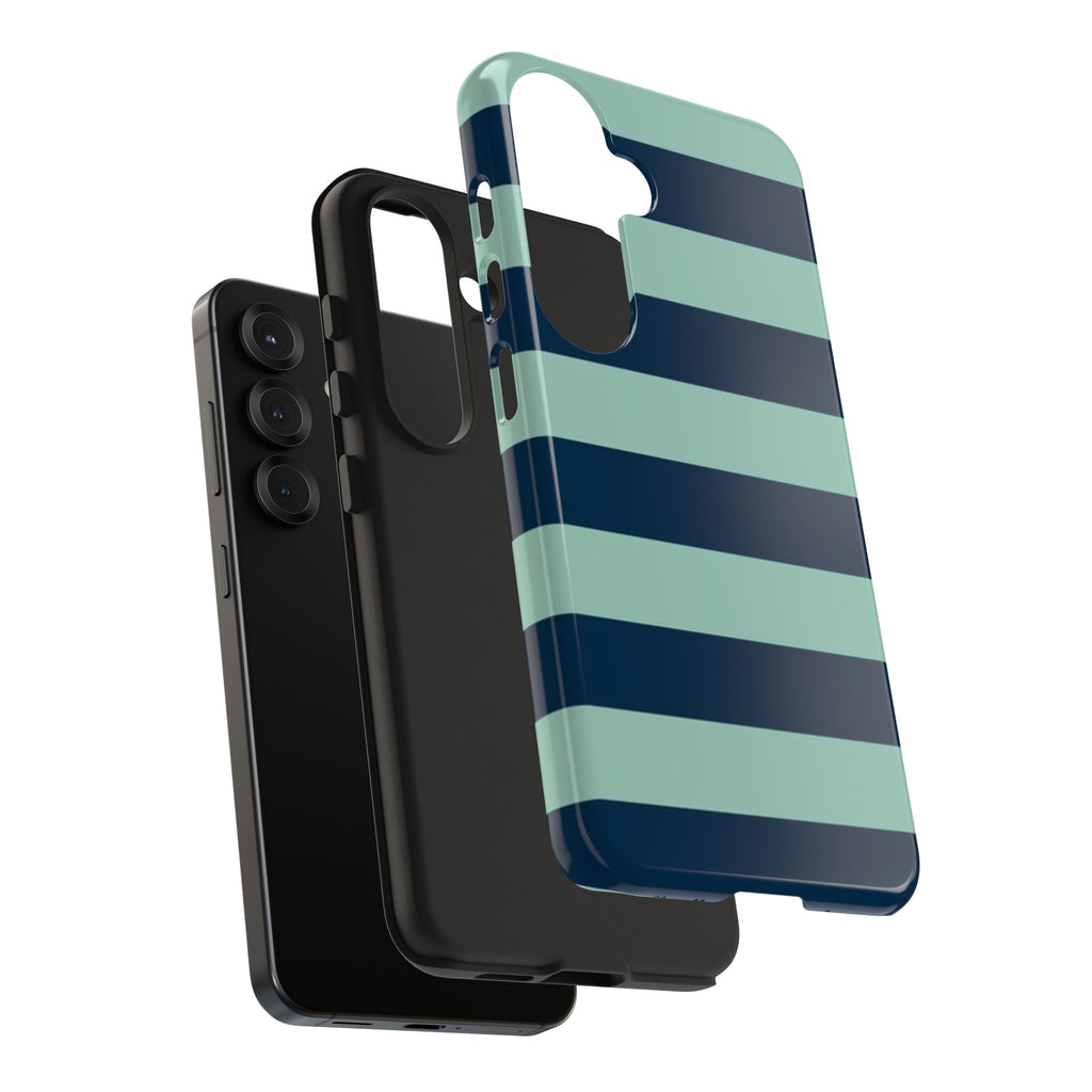 Navy and Teal Phone Case