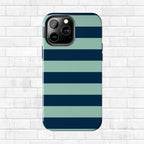 Navy and Teal Phone Case
