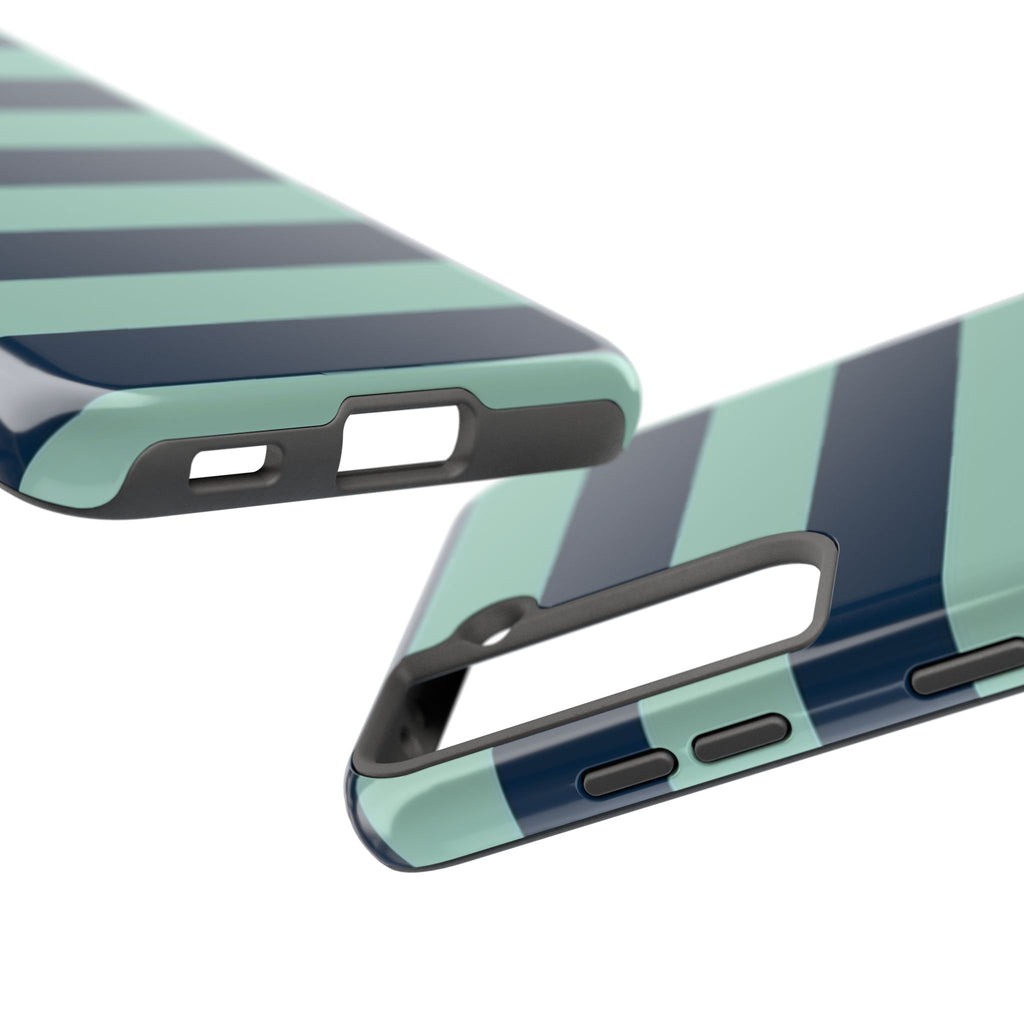 Navy and Teal Phone Case