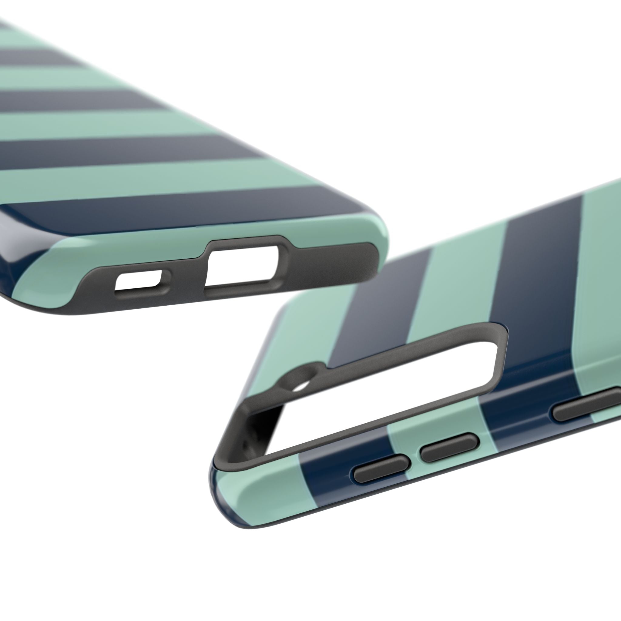 Navy and Teal Phone Case