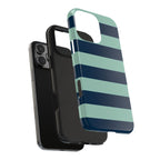 Navy and Teal Phone Case
