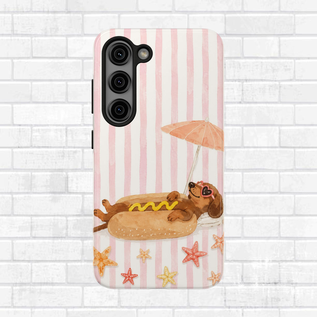 Chillin Dashshund Phone Case