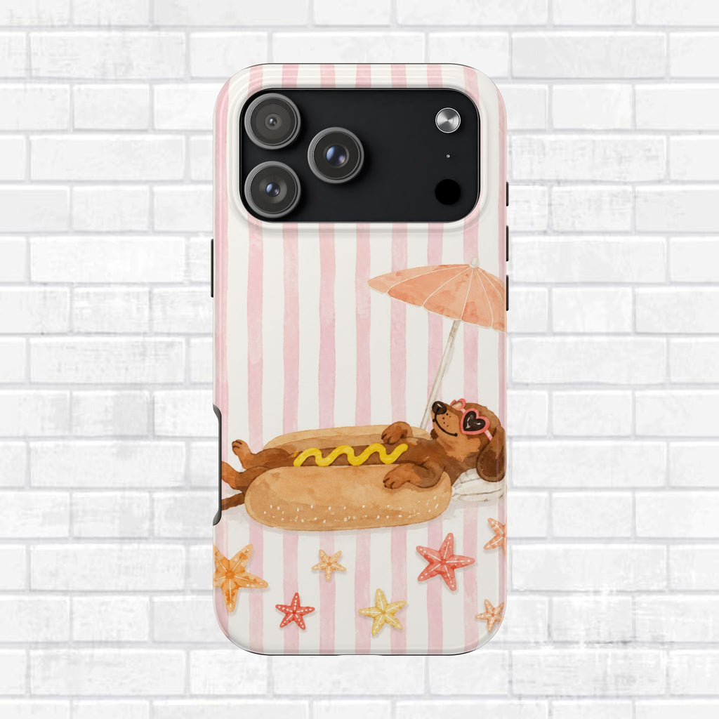 Chillin Dashshund Phone Case