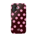 Cherry Cola Dots Phone Case